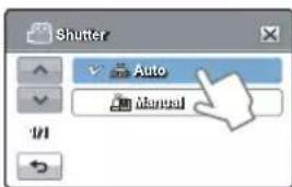 Shutter Auto Manual