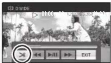 CD DIVIDE 0h00:20 以和播放/更多:0h00 EXIT