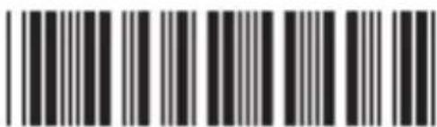 Barcode image with black and white vertical bars, no visible text or symbols