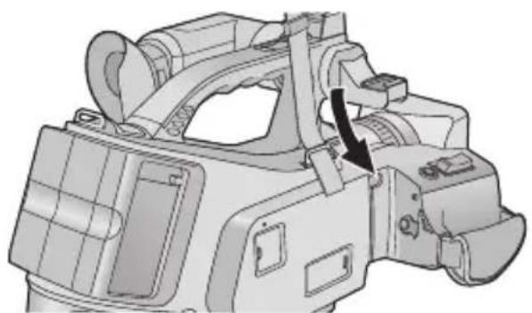 PANASONIC HDC-MDH1 - ■ About the Shoulder strap - 1