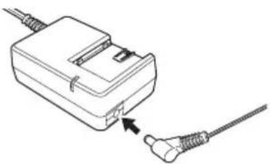 PANASONIC AG-HMC70P - Connect the DC cable to the AC adaptor. - 1