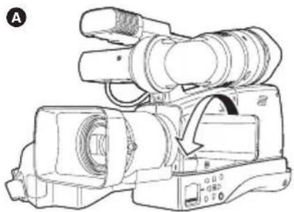 PANASONIC AG-HMC70P - Using the LCD monitor - 2
