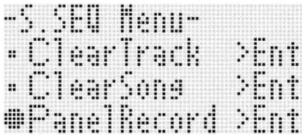 Pixelated text image showing fragmented characters and symbols, possibly from a document or form
