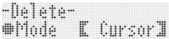 -Delete- #Mode E Cursor