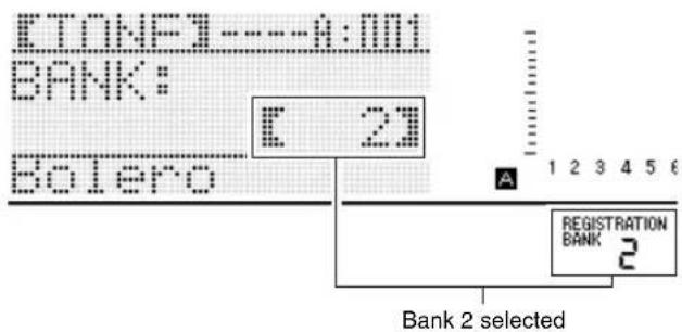 ETONF3 ----A:001 BANK: E 21 Botero A 1 2 3 4 5 6 REGISTRATION BANK 2 Bank 2 selected