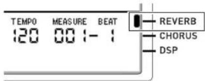 TEMPO MEASURE BEAT 120 00 - 1 REVERB CHORUS DSP