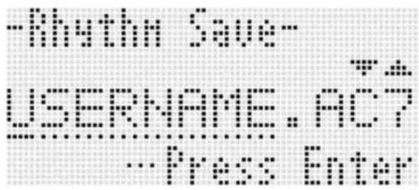 -Myth the Save- USERNAME, ACT -Press Enter
