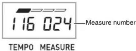 116 024 Measure number TEMPO MEASURE