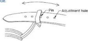 Pin Adjustment hole