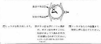 春日の春日記 春日の春日記 図リュウズを引き出しします。 図リュウズをもずてに長さが、赤々とから年齢において、効果がしましてみますので、放棄が合わせください。 図リュウズをもどの位置まで、現室により送んでください。