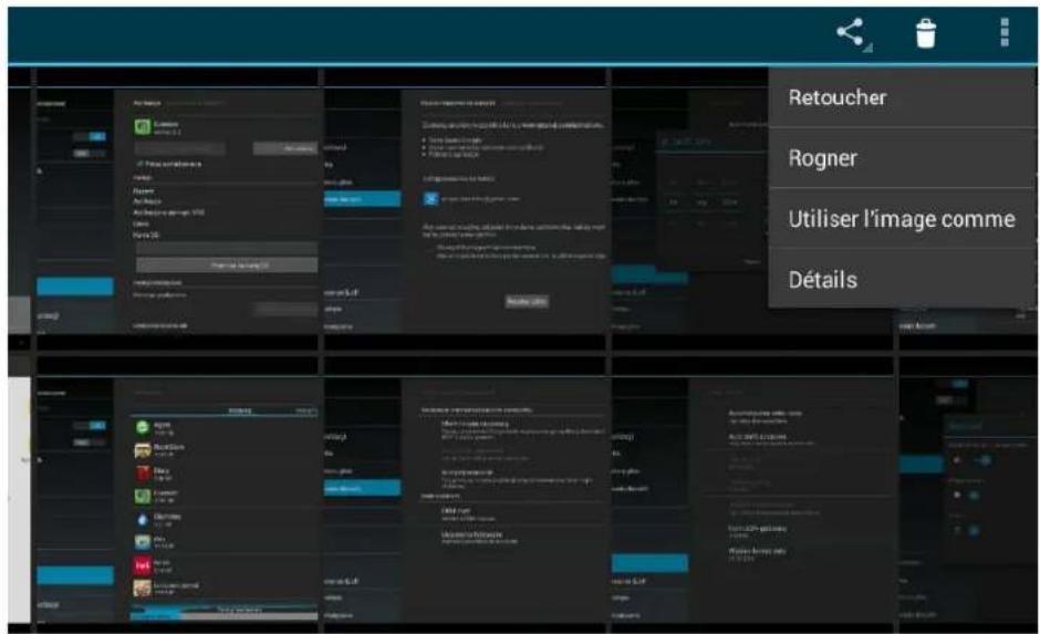 Retoucher Rogner Utiliser l'image comme Détails