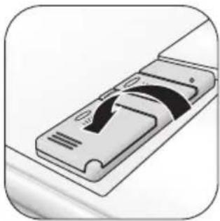 Illustration of a device with a black arrow indicating direction (no text or symbols).