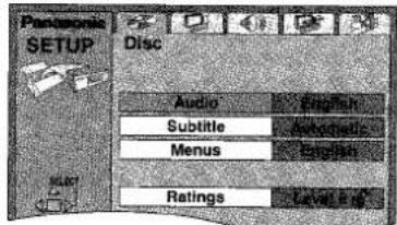 PANASONIC SC-DT300 - Préparatifs - 1