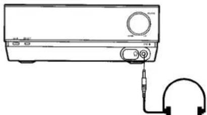 PANASONIC SC-DT300 - Réduisez le volume et connectez le casque (non fourni). - 1