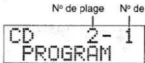 PANASONIC SC-DM3 - Appuyez sur les touches numériques pour sélectionner une plage. - 1