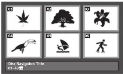01 02 03 04 05 06 Disc Navigator: Title 01-49