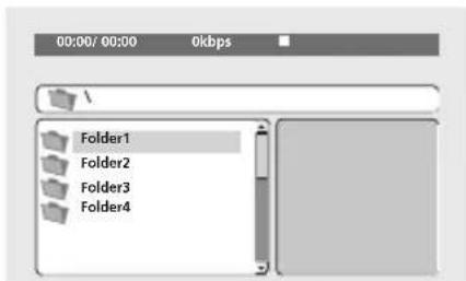 00:00/ 00:00 0kbps Folder1 Folder2 Folder3 Folder4