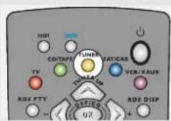 HBI EDITATE TUNER VAT/CAS TV TYL/CM VCR/VASE RDS FTY RDS DISP UO RDS FTY RDS DISP