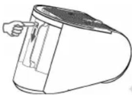 CLATRONIC BS 1276 - Elektronikus kiürítés jelző a portartályhoz - 1