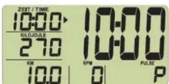 ZBT / TIME 10:00 KLO/QULE 270 KM 10.0 | 0 P 10-00 10-00 RPM PULSE