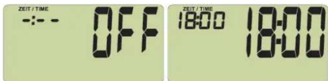 ZEIT / TIME OFF ZEIT / TIME 18:00 18:00