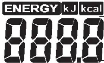 ENERGY kJ kcal 0.000.0