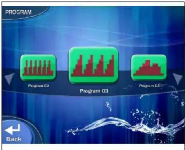 PROGRAM Program 02 Program 03 Program 04 Back