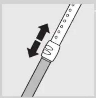 Diagram of a tool with directional arrows indicating movement or force.