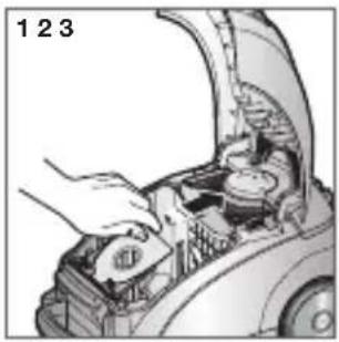 SAMSUNG SC5610 - ChANGING ThE DUST bAG - 1