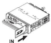 JENSEN VM8113R - Chargement de la Carte SD - 1