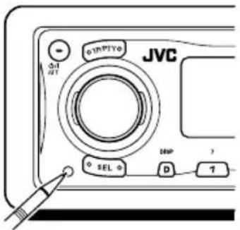 JVC 0 SENS 0 SEL 0 DMP 7
