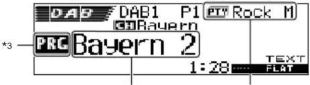 DAB DAB1 P1 PTY Rock M GBauern *3 PRG Bayern 2 1:28 TEXT FLAT