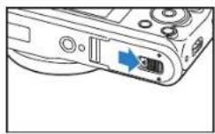 SAMSUNG WB351F - Insertion de la batterie et de la carte mémoire - 3