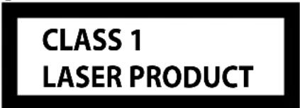 KENWOOD KDC-414UA - Markering op produkten die laserstralen gebruiken (uitgezonderd voor bepaalde gebieden) - 1