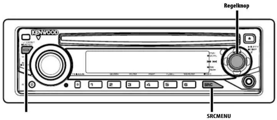 KENWOOD Regelknop SRC SRCMENU