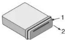 LG LAC-3900N - Retrait du tableau de contrôle - 1