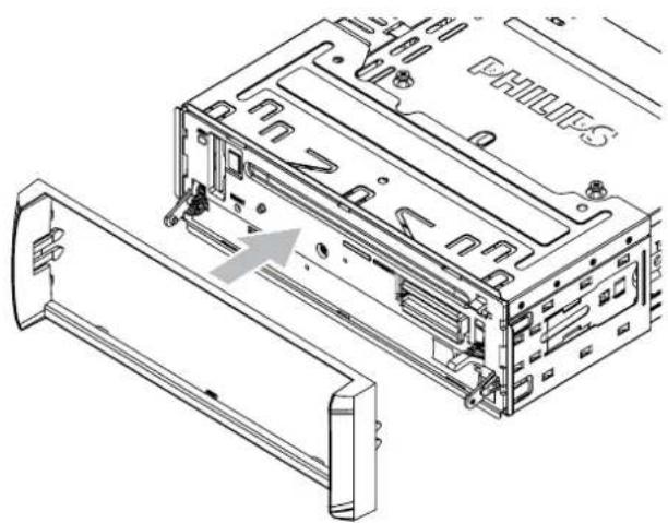 PHILIPS CED320 - Крепление передней панели - 1