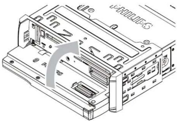 PHILIPS CED320 - Крепление передней панели - 3