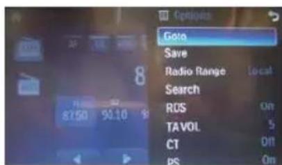 Go Save Radio Range Local Search ROS On TAVOL 5 CT Off PS On