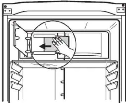 ELECTROLUX ENA 38933 W - Installation of the carbon air filter - 1