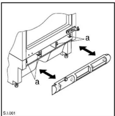 ELECTROLUX ERU 13300 - Deuropening links: - 1