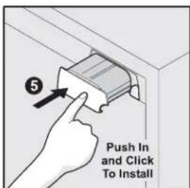 Push In and Click To Install