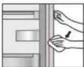 PANASONIC NR-B32FW2-WB - Door opening seal - 1