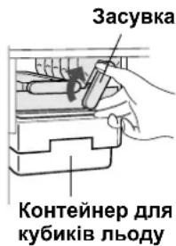 Засувка Контейнер для кубиків льоду