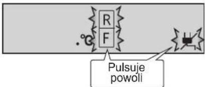 R F Pulsuje powoli