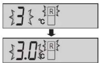 {3} {R} ↓ {3.0} {R}