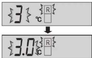 {3} {R} ↓ {3.0} {R}