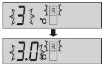 {3} {R} ↓ {3.0} {R}