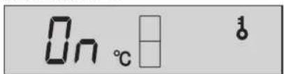 On °C