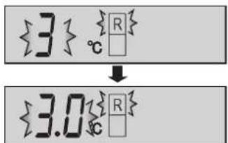{3} {R} ↓ {3.0} {R}